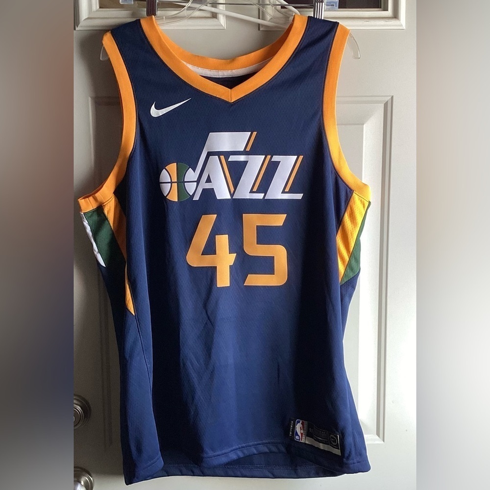 Nike Dri-Fit NBA Nike Utah Jazz Donovan Mitchell #45 Nike Size XL Jersey
